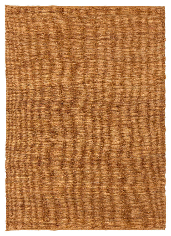 Pricol Contemporary Area Rug, Orange, 7'x10'