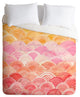 Deny Designs Cori Dantini Warm Spectrum Rainbow Duvet Cover - Lightweight