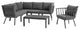 Riverside 7 Piece Outdoor Patio Aluminum Set Gray Charcoal