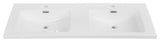 48" Solid Surface Resin Streamline K-1203-DBL-48 Vanity Top