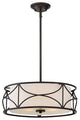Avara 3-Light Inverted Pendant, Oil Rubbed Bronze