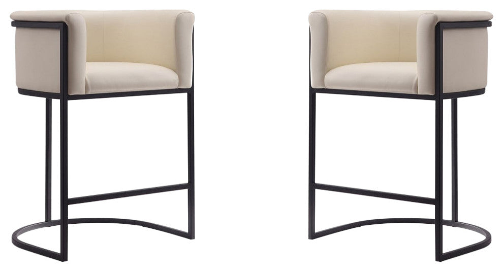 Manhattan Comfort Cosmopolitan Counter Stool, Set of 2