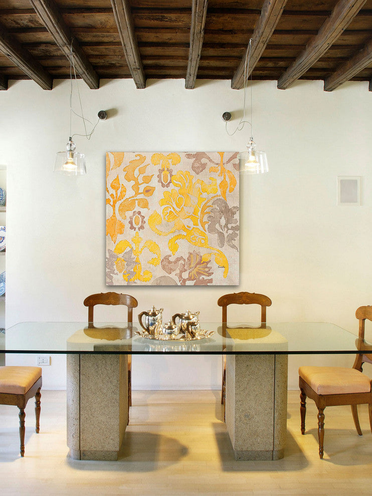 "French" Painting Print on Canvas by Evelia