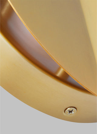 Dottie Small Sconce, Burnished Brass