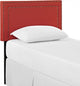 Jessamine Twin Upholstered Fabric Headboard