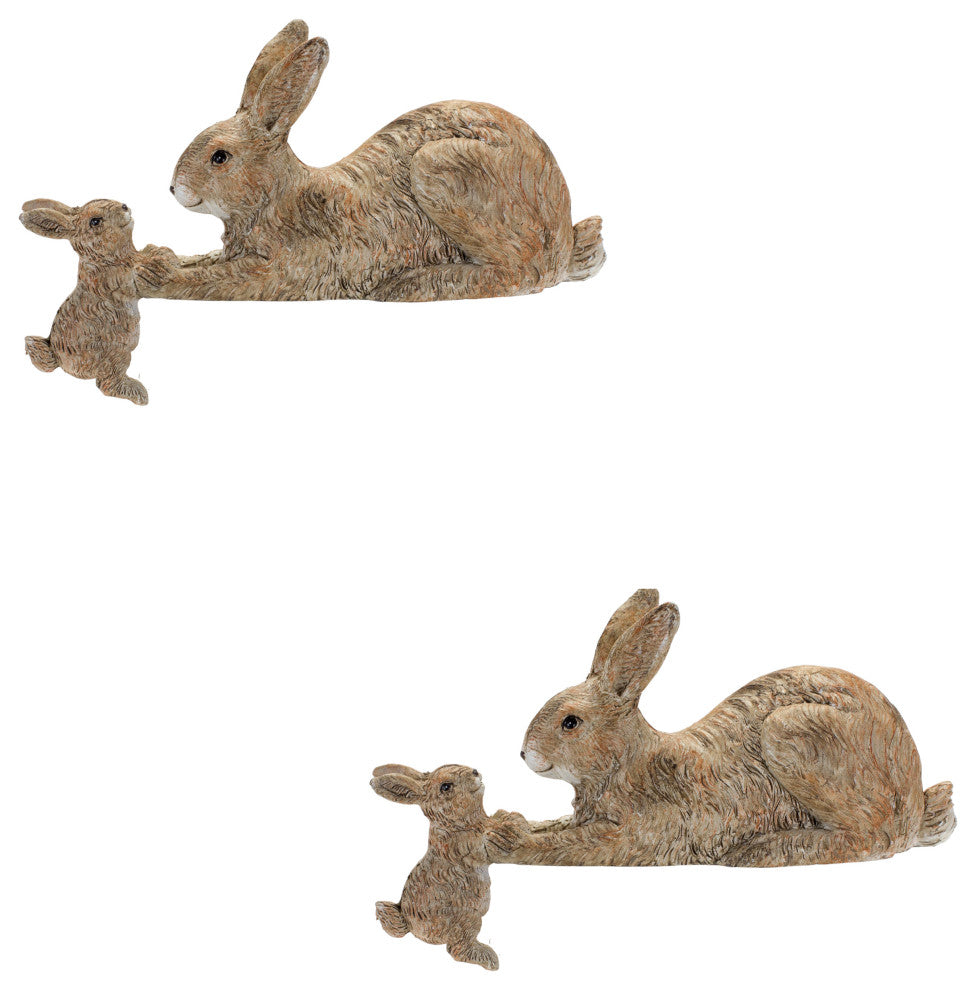 Rabbit with Bunny, 2-Piece Set