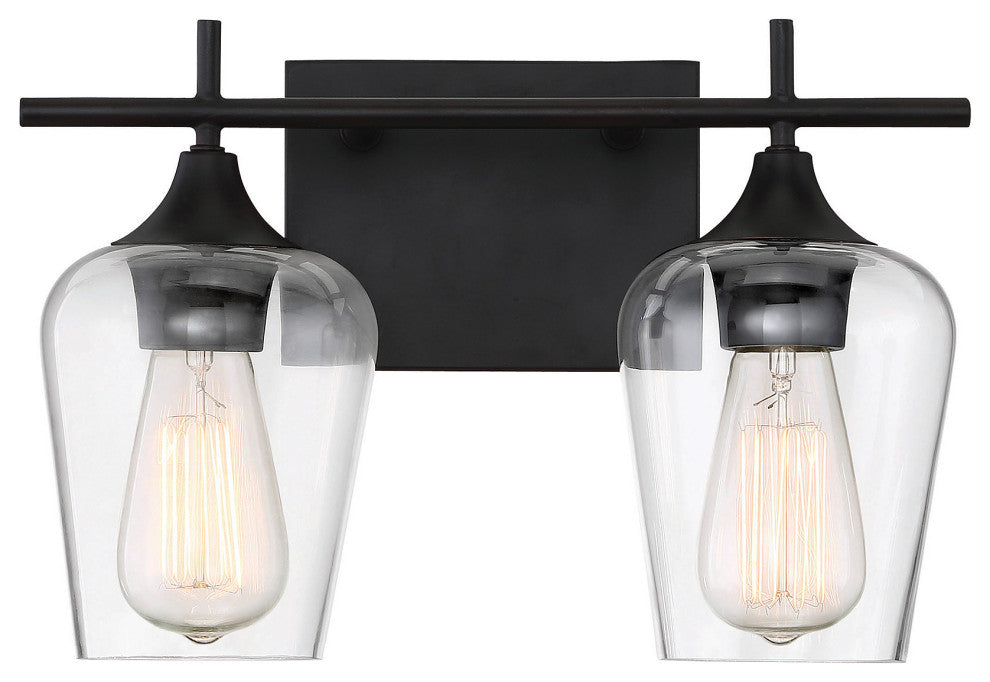 Elegant Octave Bathroom Vanity Light