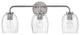 Lark Percy Bathroom Vanity Light, Antique Nickel, 24"