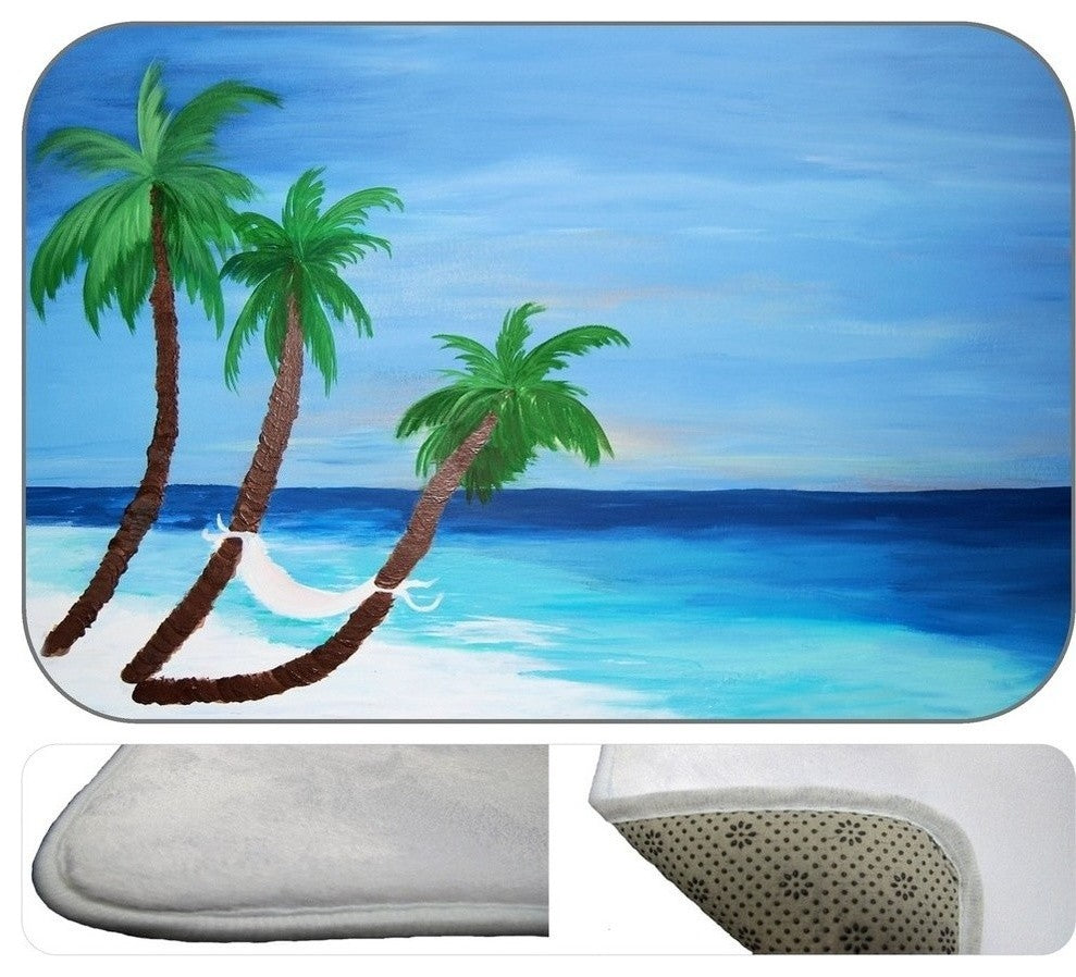 Hammock Bay Plush Bath Mat, 30"x20"
