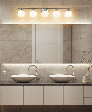 Z-LITE 5-Light Vanity, Chrome