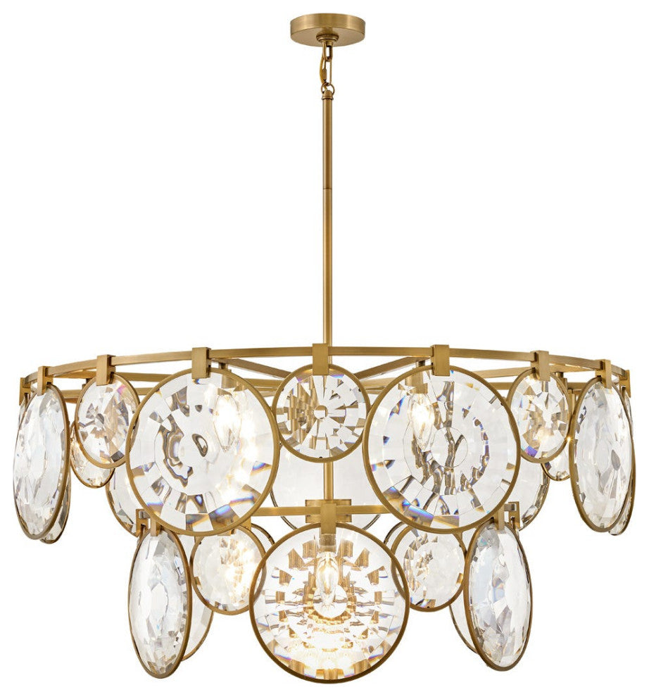 Fredrick Ramond Nala Large Multi Tier, Heritage Brass