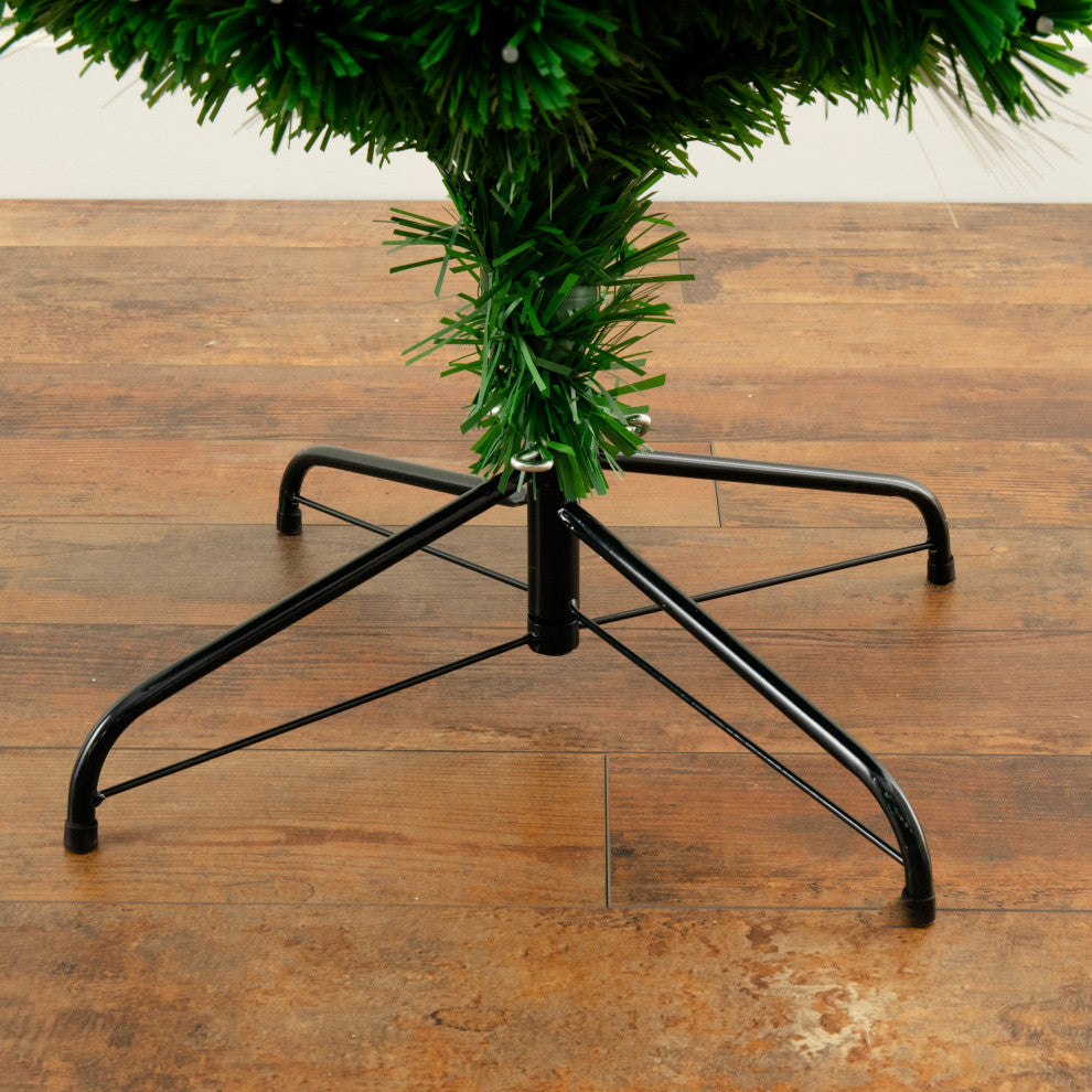 6ft. Slim Pre-Lit Fiber Optic Artificial Christmas Tree