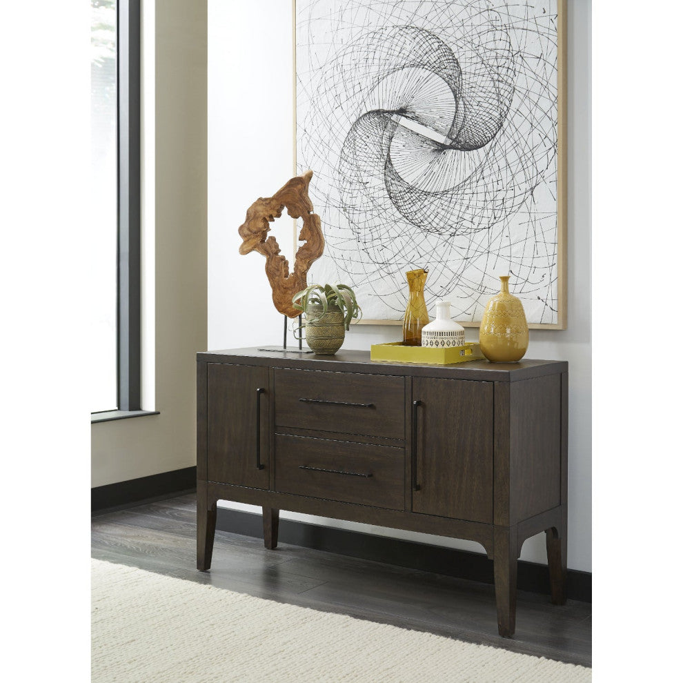 Modus Bryce 2 Drawer Sideboard in Brown Horse