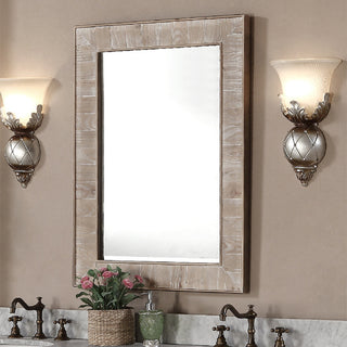 26"x36" Solid Recycled Fir Mirror