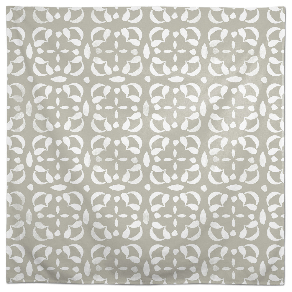 Gray Watercolor Pattern 58x58 Tablecloth