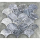 Luna Sky Marble Laguna on 12"x12" Mesh Mosaic Tile  (10 sqft per box)