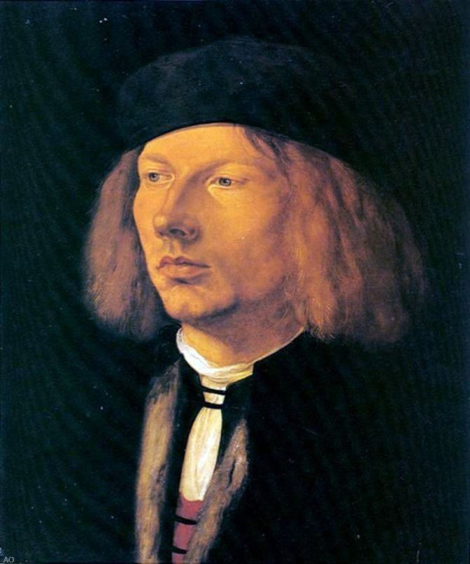 Albrecht Durer Burkhard of Speyer, 20"x25" Wall Decal Print