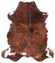 7' 4" X 6' 6" Organic Natural Hair-On Cowhide Area Rug C1452