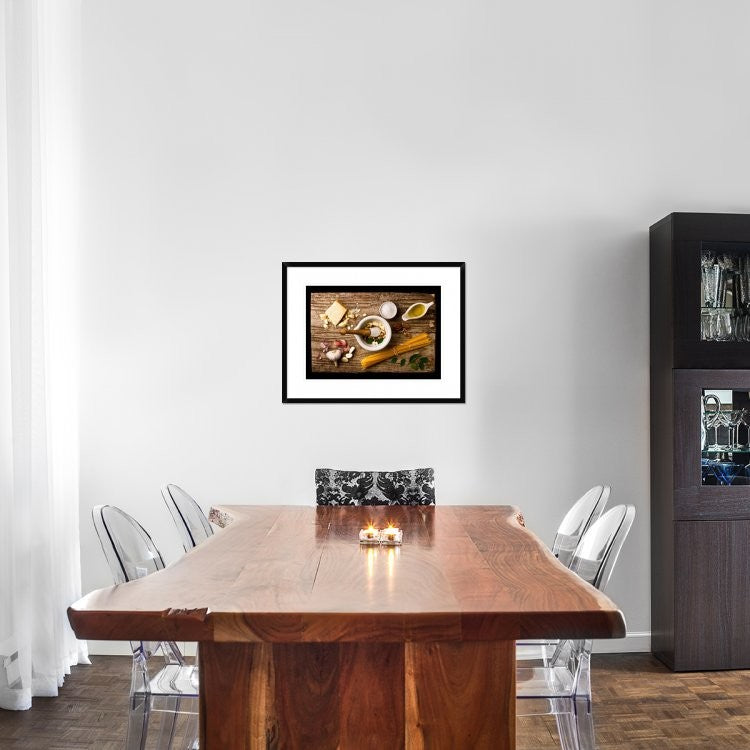 "Pesto" Framed Digital Print by Luiz Laercio, 30x23"