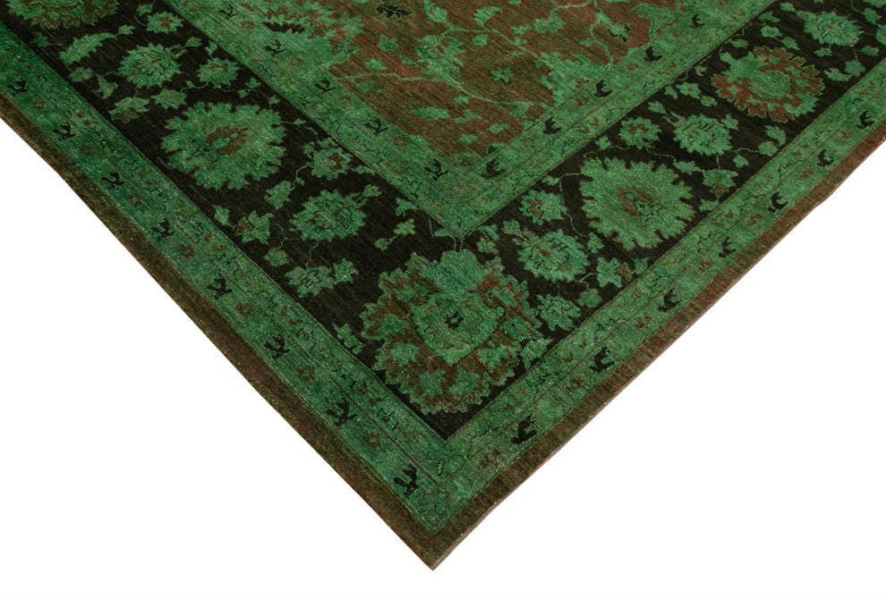 Rug N Carpet - Handmade Oriental 11' 3" x 14' 6" Large Oushak Area Rug