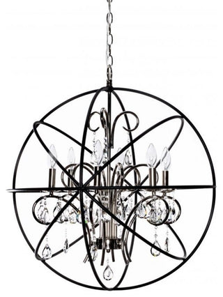 Maxim Lighting Orbit Single Tier Chandelier - 25144ARPN