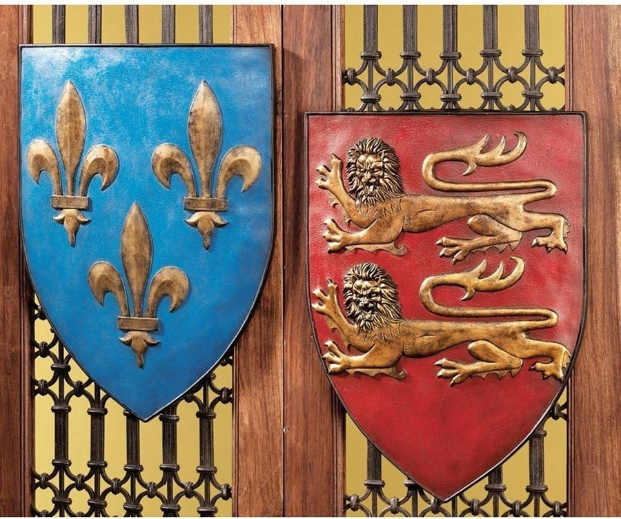 Grand Arms of France Shields, Set of 2