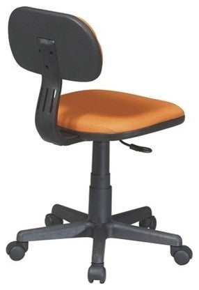 Task Chair in Orange Fabric