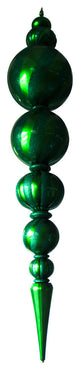 125" Jumbo Finial Ornament  Green