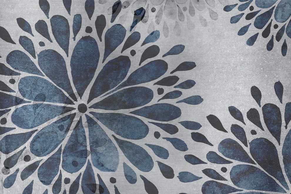 "Petal Splash" Painting Print on Wrapped Canvas