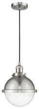 Innovations 201C-SN-HFS-84-SN Hampden 1 Light Mini Pendant, Brushed Satin Nickel