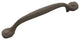 Belwith Hickory 128mm Refined Rustic Rustic Iron Cabinet Pull P2998-RI Hardware