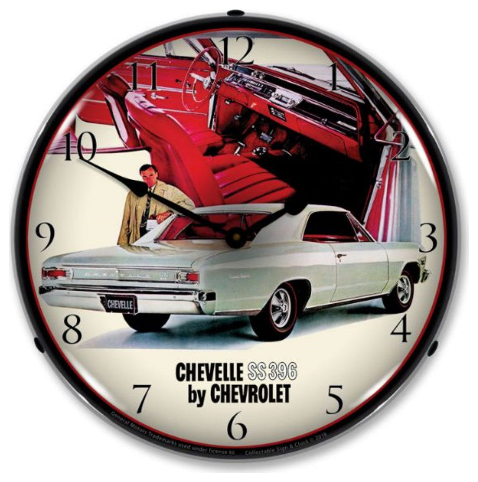GM1802842 1966 Chevelle SS 396 RI Clock