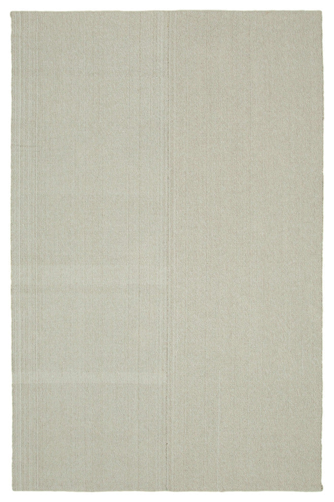 Rug N Carpet - Handmade Turkish 6' 11'' x 10' 8'' Flatweave Wool Kilim Rug
