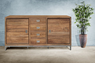 Recycled Teak Wood Stella Sideboard