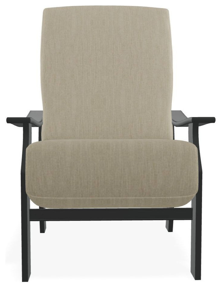 St. Catherine Deep Seat Outdoor Armchair, Huskie/Graphite