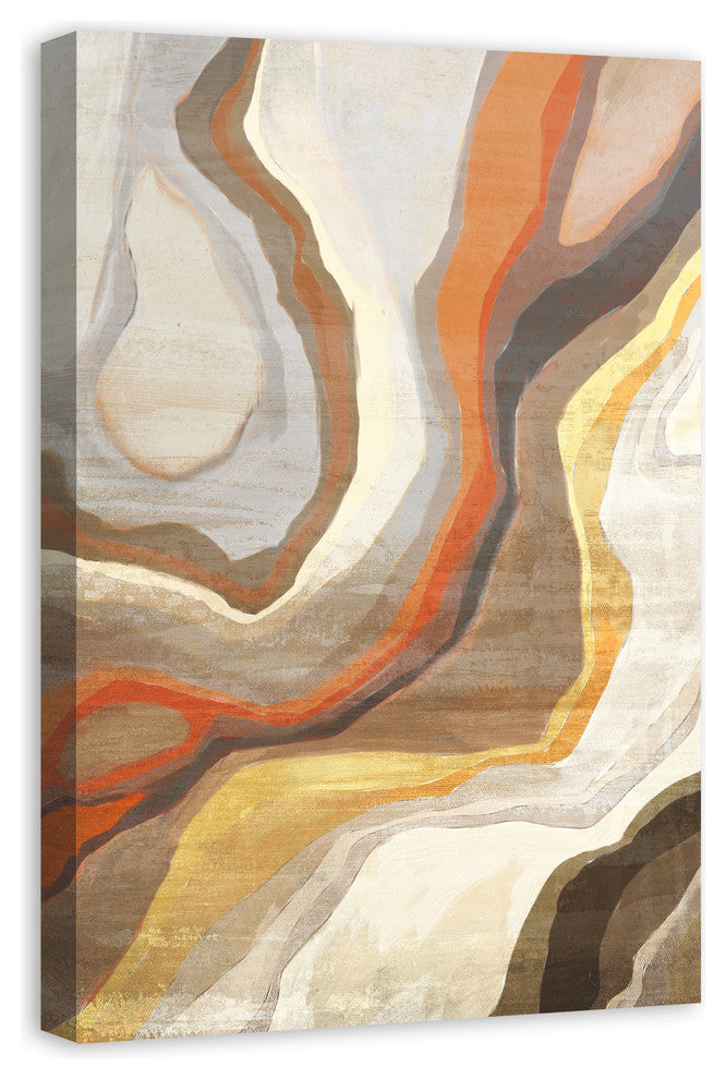 Metamorphic Rock Pattern 24x36 Canvas Wall Art