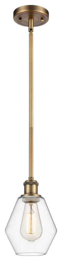 Innovations 516-1S-BB-G652-6-LED 1-Light Mini Pendant, Brushed Brass