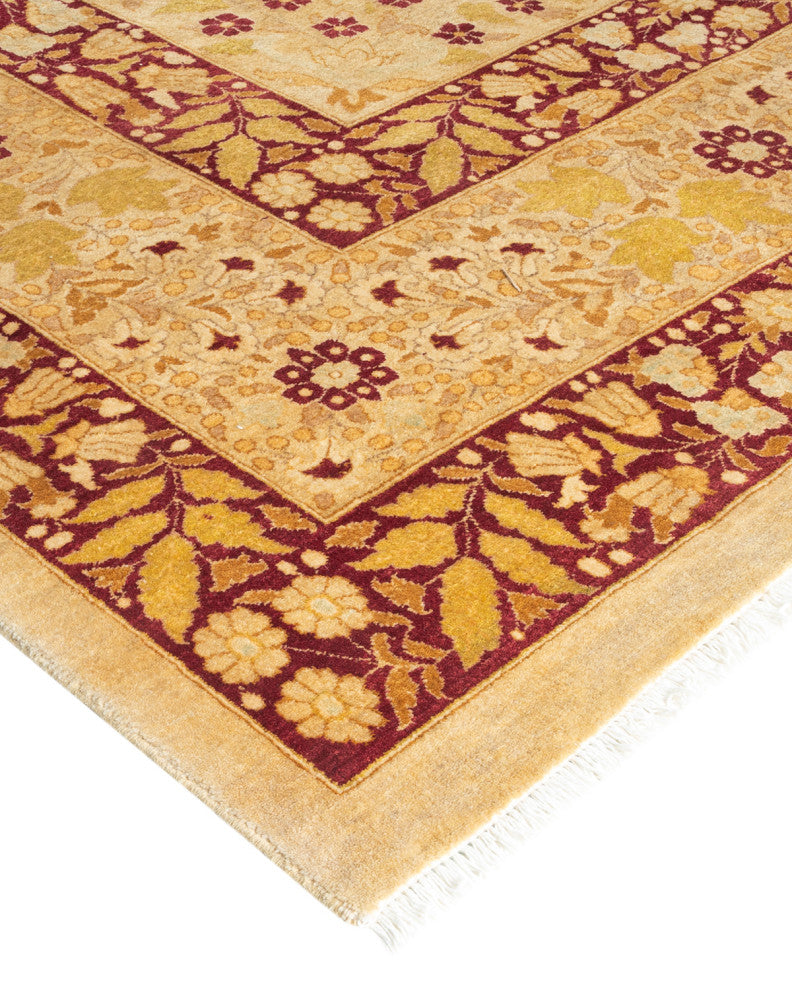 Mogul, One-of-a-Kind Hand-Knotted Area Rug Yellow, 12' 1" x 15' 1"