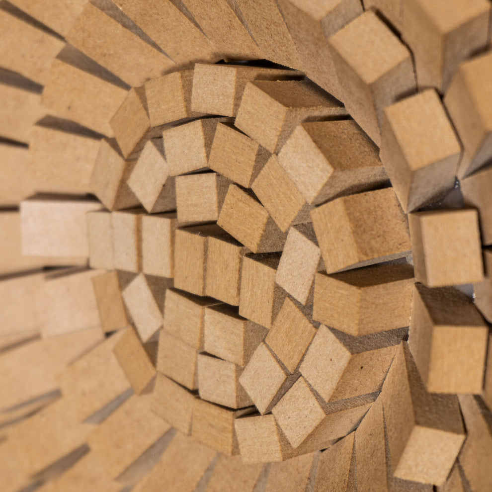 Geometry Wooden Shadow Box Wall Decor