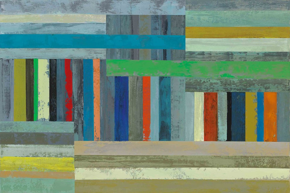 "Midnight I" Painting Print on Canvas by Julie Joy