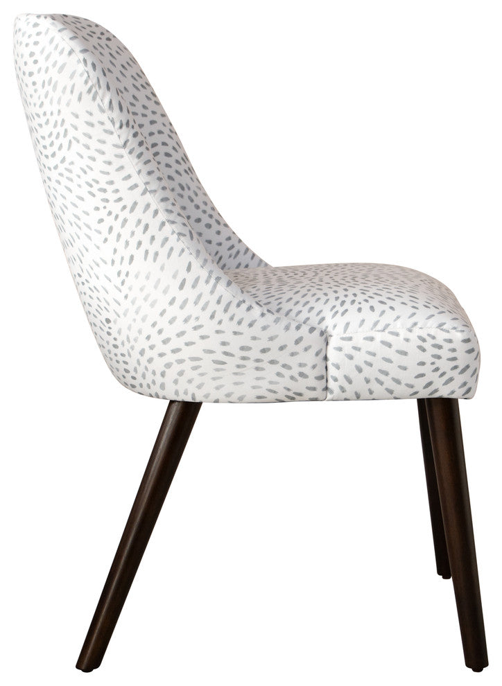 Markham Rounded Back Dining Chair, Dry Brush Skin Gray