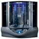 Valencia Steam Shower w/ Heated Massage Bathtub Whirlpool Hot Tub Sauna, Grey