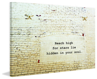 "Reach High" Painting Print on Wrapped Canvas
