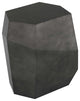 Gio Pewter Wood Side Table