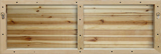 "Surf Board" Print on White Wood, 45"x15"
