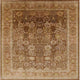 Ahgly Company Indoor Square Mid-Century Modern Area Rugs, 4' Square