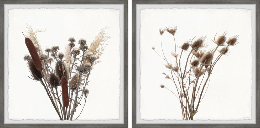 Wildflowers Bundle Diptych, 2-Piece Set, 24x24 Panels