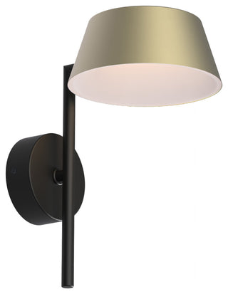 OLO XL Wall Arm Single Lamp, Black/Gold