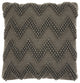Mina Victory DC173 Throw Pillow, Charcoal, 20" x 20"