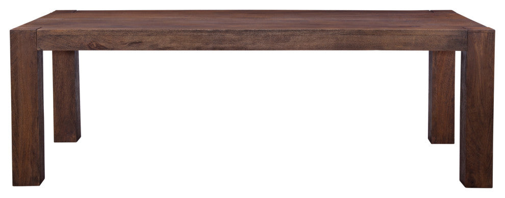 Walsh Dining Table - Rustic Brown Mango